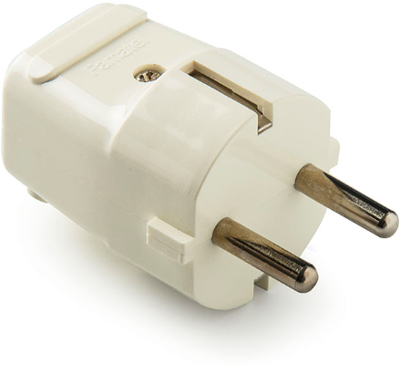 Clavija 4.8mm Tt 16a-250v Blanco Duolec